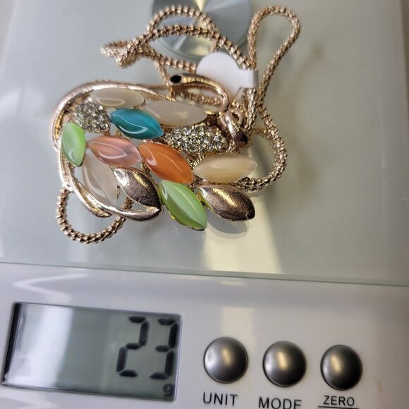 Colourful Swan Charm Pendant Necklace - Picture 8 of 8